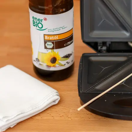 Sandwichtoaster reinigen und pflegen