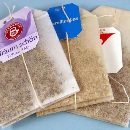 Ein schönes Bad ist (eigentlich) nicht teuer - mit Teebeuteln
