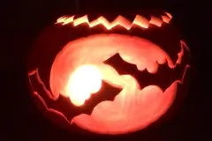 Schimmel im Halloween-Kürbis