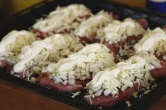 Schnitzel überbacken - für viele Freunde in 10 Minuten vorbereitet