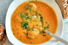 M&ouml;hrencremesuppe - gesund und lecker