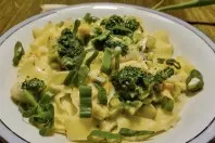 Pasta mit Brokkoli und Gorgonzola-Sauce - schnell und günstig