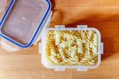 Zu viel Pasta gekocht? Einfrieren