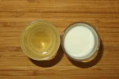 Milch & &Ouml;l - der beste Dip