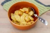Einfache griechische Ofenkartoffeln