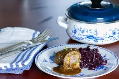 Rouladen mit süßem Senf