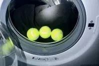 Tennisbälle als Waschkugeln