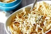 Knoblauch-Spaghetti