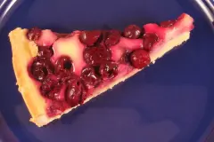 Creme fraiche-Kirschkuchen