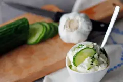 Selbstgemachter Tzatziki zum Verlieben