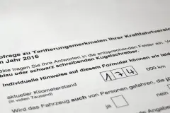 KM-Stand der Versicherung mitteilen