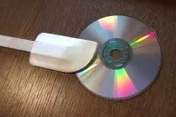 CD als Teigschaber verwenden