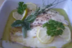 Pangasiusfilets aus dem Backofen
