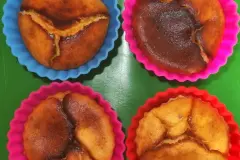 Käsekuchen schneller in Förmchen backen