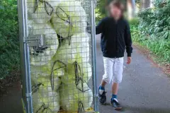 Die gelbe Box - für die gelben Säcke