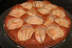 Versunkene Apfeltorte