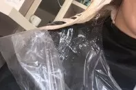 Silberglanzspülung gegen Gelbstich am Haar