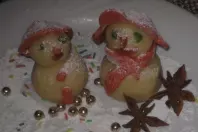 Weihnachtsdeko aus Marzipan