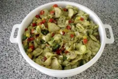Zucchinisalat süß-sauer