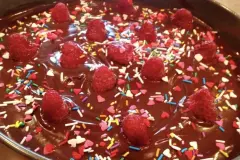 Sachertorte (Schokoladentorte) ohne Mehl