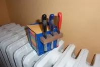 Stiftehalter mit Zettelbox - Stiftehalter selbstgemacht