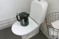 Verstopfter Toilettenabfluss? Kochendes Wasser