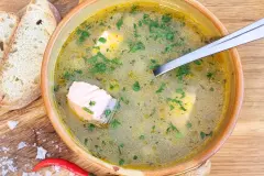 Fischsuppe - nicht ganz so fischig