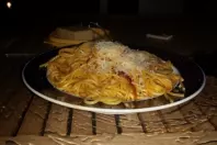 Scharfe Spaghetti