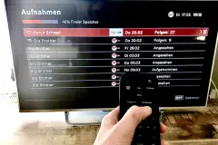 Fernsehsendungen aufnehmen, lange Werbeblocks verringern