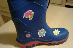 Gummistiefel für Kinder aufpeppen