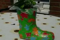 Gummistiefel weiterverwenden