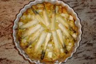 Kartoffel-Spargel-Tortilla aus dem Backofen