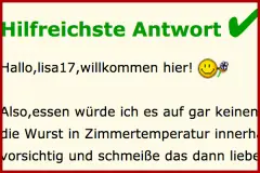 Die hilfreichste Antwort hervorheben