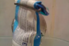 Zahnpasta sparen
