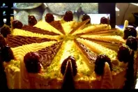 Waldbeere-Ganache-Torte
