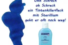 Tintenkiller-Flecken entfernen