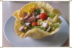 K&auml;seschale f&uuml;r Salat herstellen