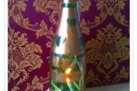 Weinflasche als Deko Flasche DIY