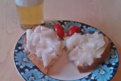 Bayrische Brotzeit mit Rettich