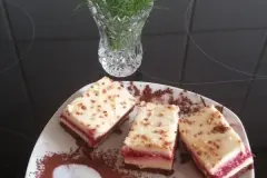 Karamell-Mascarpone-Himbeerkuchen