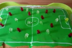 Passend zur WM: Fußballkuchen