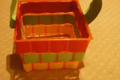 Körbchen für Kindergeburtstag basteln