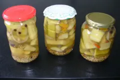Schlangengurken süß-sauer-scharf einlegen
