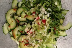Thailändischer Gurkensalat