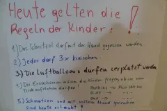 Kinderregeln beim Familienessen