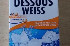 Dessous Weiß entfernt Grauschleier