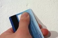Spachteln mit der Scheckkarte