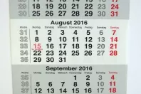 Teure Kalender sparen
