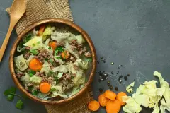Kohlpudding – herzhaft und einfach