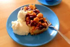 Sauerkirsch-Käsekuchen